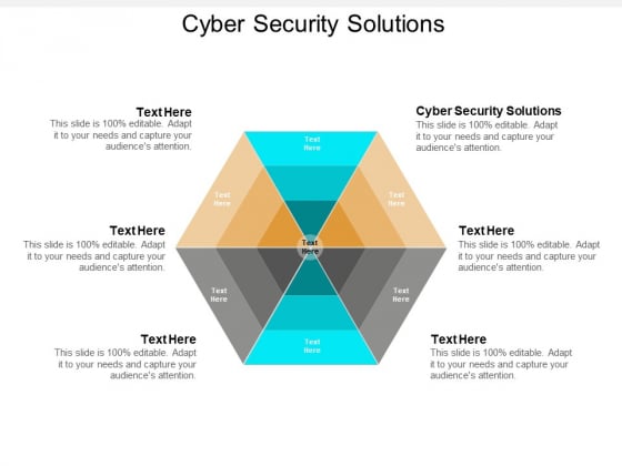 Cyber Security Solutions Ppt PowerPoint Presentation Layouts Icon Cpb