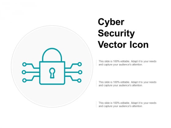 Cyber Security Vector Icon Ppt PowerPoint Presentation Inspiration