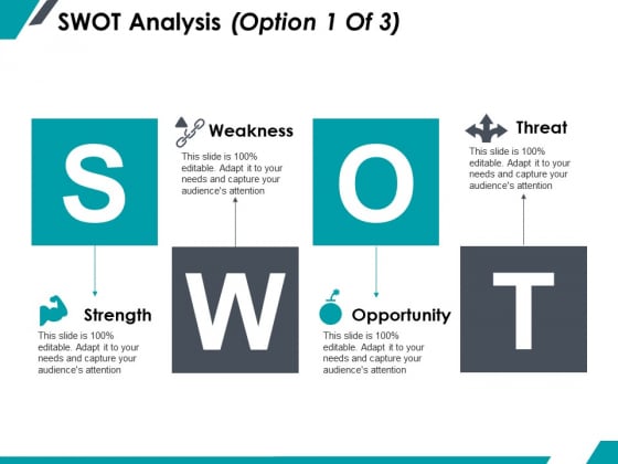 Swot Analysis Ppt PowerPoint Presentation Infographic Template Icon